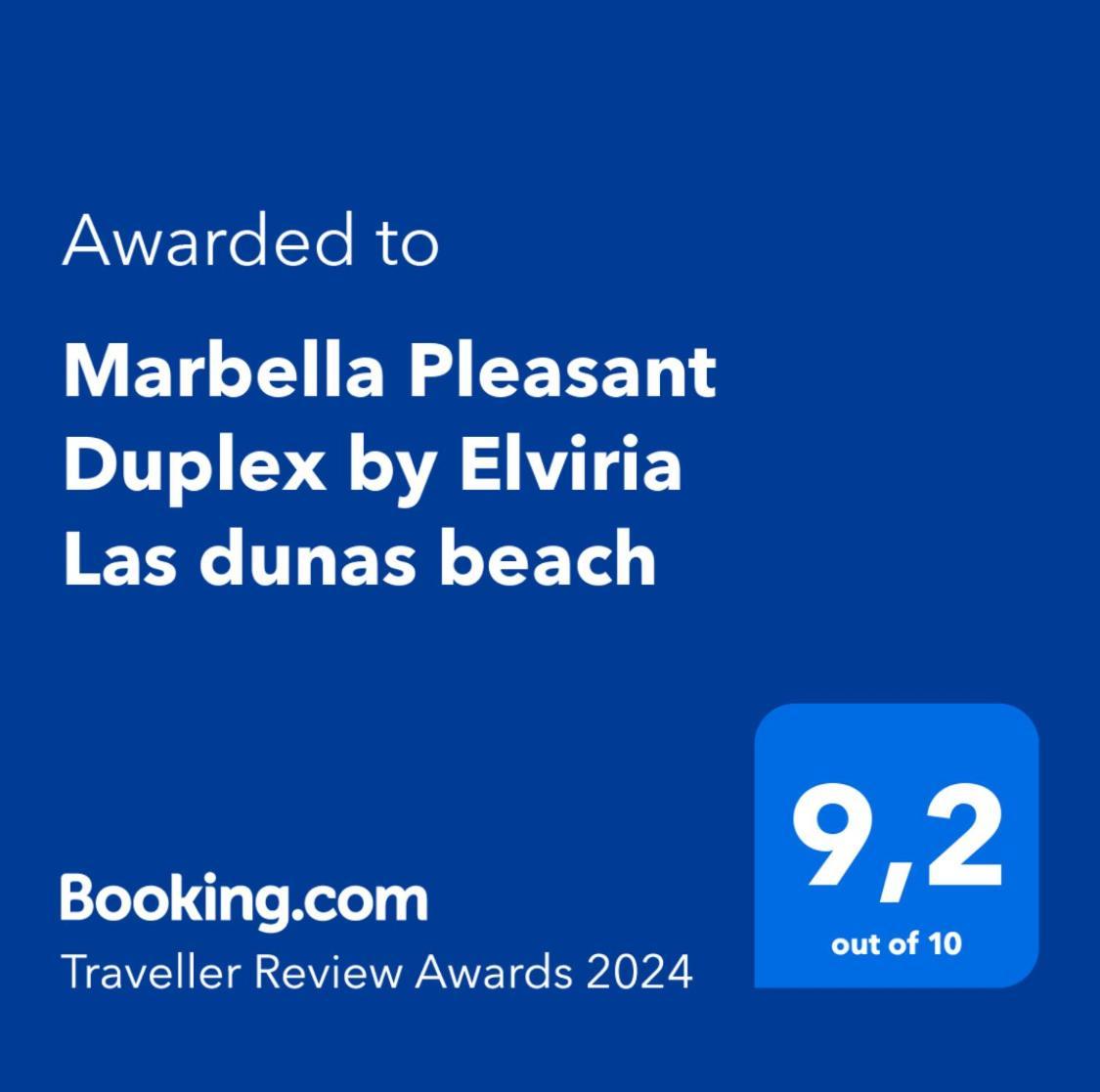 Marbella Pleasant Duplex By Elviria Las Dunas Beach Extérieur photo